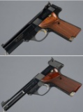 Two High Standard Semi-Automatic Pistols