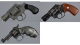 Three Double Action Revolvers
