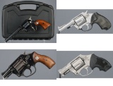 Four Double Action Revolvers