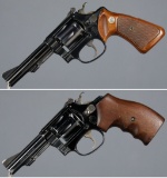 Two Smith & Wesson Double Action Revolvers