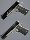 Consecutive Pair of Two Unknown 1911 Pattern Pistols