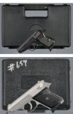 Two Walther Semi-Automatic Pistols with Cases