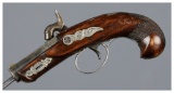 Philadelphia Deringer Marked Percussion Pistol