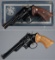 Two Smith & Wesson Double Action Revolvers