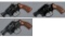 Three Smith & Wesson J-Frame Double Action Revolvers