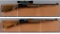 Two Belgian Browning BAR Semi-Automatic Rifles with Cases