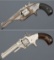 Two Antique Smith & Wesson Revolvers