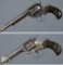 Two Colt Model 1877 Double Action Revolvers