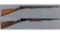 Two Winchester Slide Action Rifles