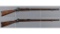 Two U.S. Springfield Trapdoor Military Rifles