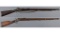 Two Antique Single Shot Military Rifles