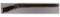 Heavy Barrel Flintlock Target Rifle with Tube Sight