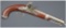 U.S. A. Waters Model 1836 Flintlock Pistol
