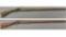 Two Contemporary Flintlock American Long Rifles