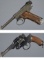 Two Imperial Japanese Military Handguns