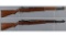 Two U.S. Military M1 Semi-Automatic Rifles
