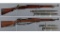 Two U.S. Military Bolt Action Rifles with Bayonets