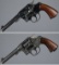 Two U.S. Army Colt .45 Caliber Double Action Revolvers