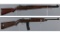 Two WWII U.S. Military Semi-Automatic Rifles