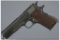 World War II U.S. Colt Model 1911A1 Semi-Automatic Pistol
