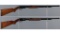 Two Winchester Model 61 Slide Action Rifles