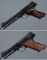 Two Colt Third Series Match Target Woodsman Pistol