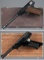 Two Colt Rimfire Semi-Automatic Pistols with Boxes