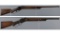 Two Antique Winchester Model 1887 Lever Action Shotguns