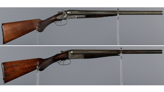 Two Remington Double Barrel Shotguns