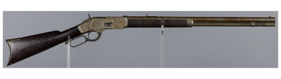 Antique Winchester Model 1873 Lever Action Rifle