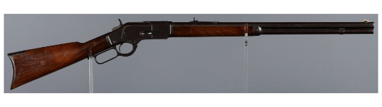 Antique Winchester Model 1873 Lever Action Rifle