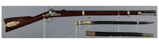 U.S. Remington "Model 1863 Zouave" Percussion Rifle with Bayonet