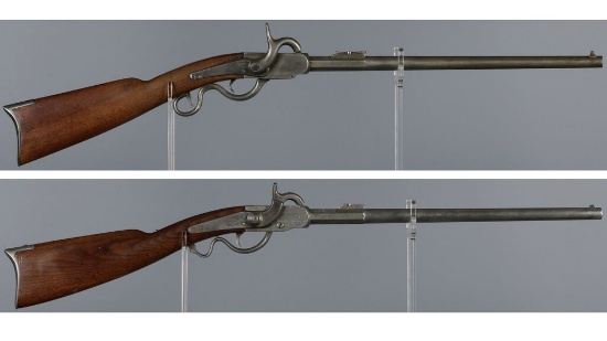 Two Civil War U.S. Breech Loading Percussion Carbines