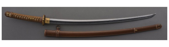Japanese Shin Gunto Pattern Sword