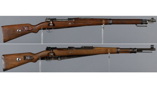 Two German Military Bolt Action Long Guns