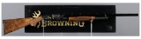 Engraved and Gold Inlaid Browning Model 12 Grade V Shotgun