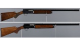 Two Browning Auto-5 Semi-Automatic Shotguns
