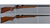Two Sako Bolt Action Rifles