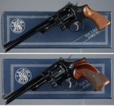 Two Smith & Wesson N-Frame Double Action Revolvers with Boxes