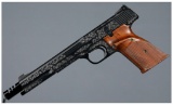 Engraved Smith & Wesson Model 41 Semi-Automatic Pistol
