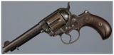Pinkerton Agency Marked Colt Model 1877 Thunderer Revolver