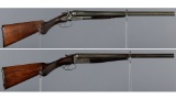 Two Remington Double Barrel Shotguns