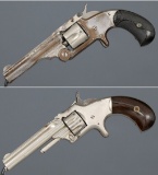 Two Antique Smith & Wesson Revolvers