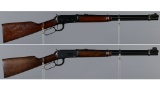 Two Winchester Lever Action Carbines