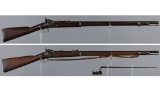 Two U.S. Springfield Trapdoor Rifles