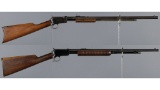 Two Winchester Slide Action Rifles