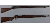 Two U.S. Military Springfield Bolt Action Rifles