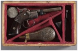 Massachusetts Arms Co. Maynard Primed Pocket Revolver with Case