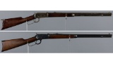 Two Winchester Lever Action Rifles