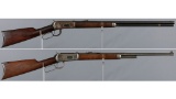 Two Winchester Model 1894 Lever Action Rifles